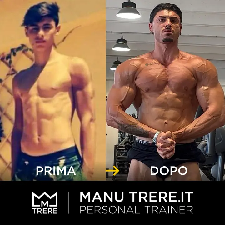 Coaching Online di Manu Trere, foto trasformazione cliente soddisfatto.