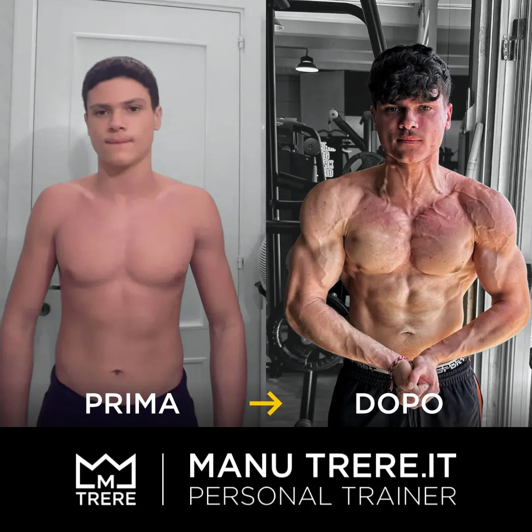 Coaching Online di Manu Trere, foto trasformazione cliente soddisfatto.