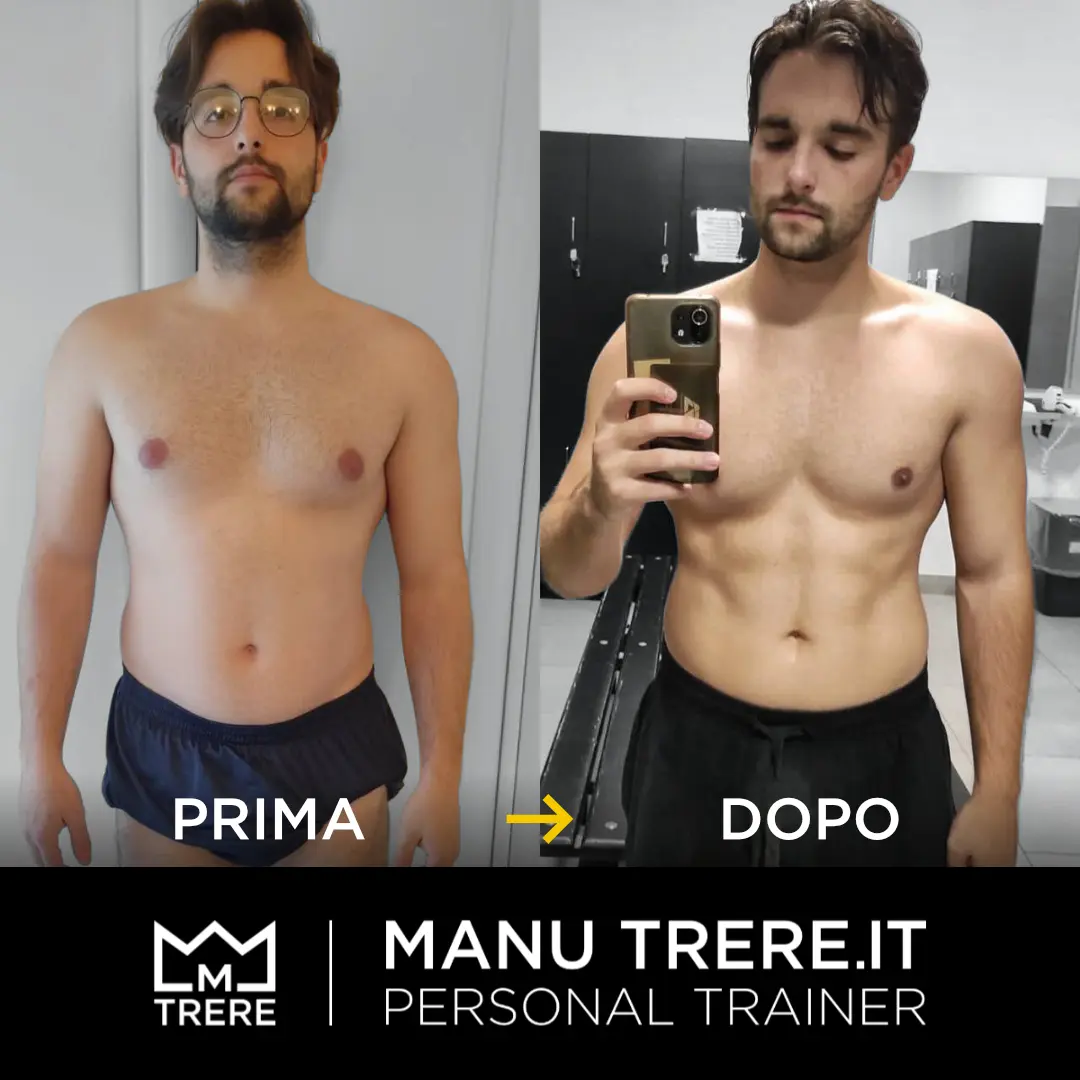 Coaching Online di Manu Trere, foto trasformazione cliente soddisfatto.