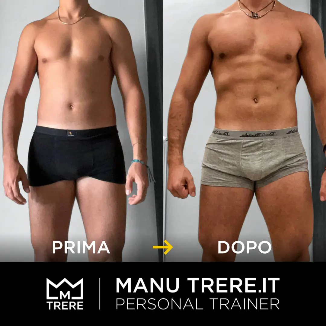 Coaching Online di Manu Trere, foto trasformazione cliente soddisfatto.