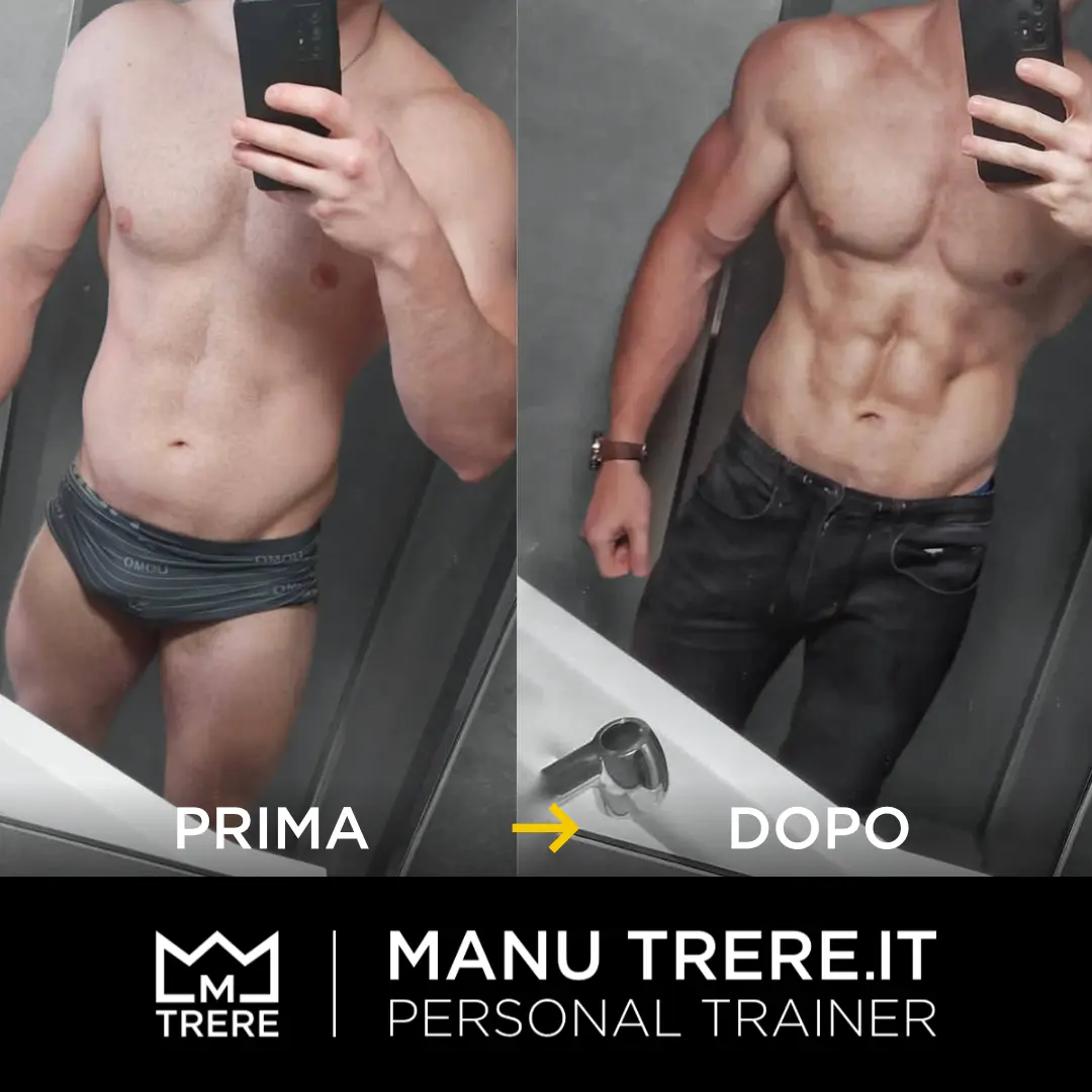 Coaching Online di Manu Trere, foto trasformazione cliente soddisfatto.