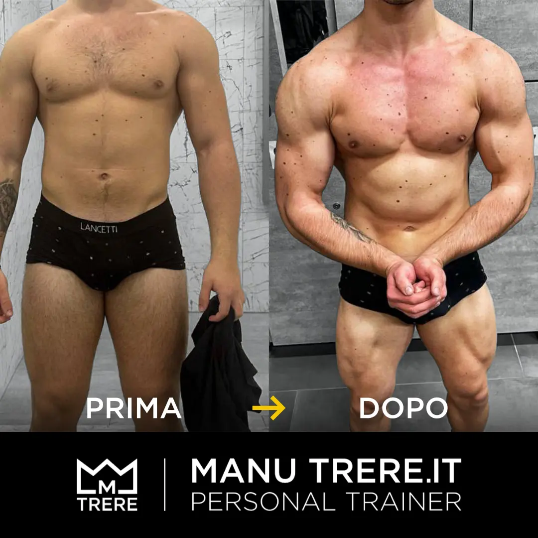 Coaching Online di Manu Trere, foto trasformazione cliente soddisfatto.