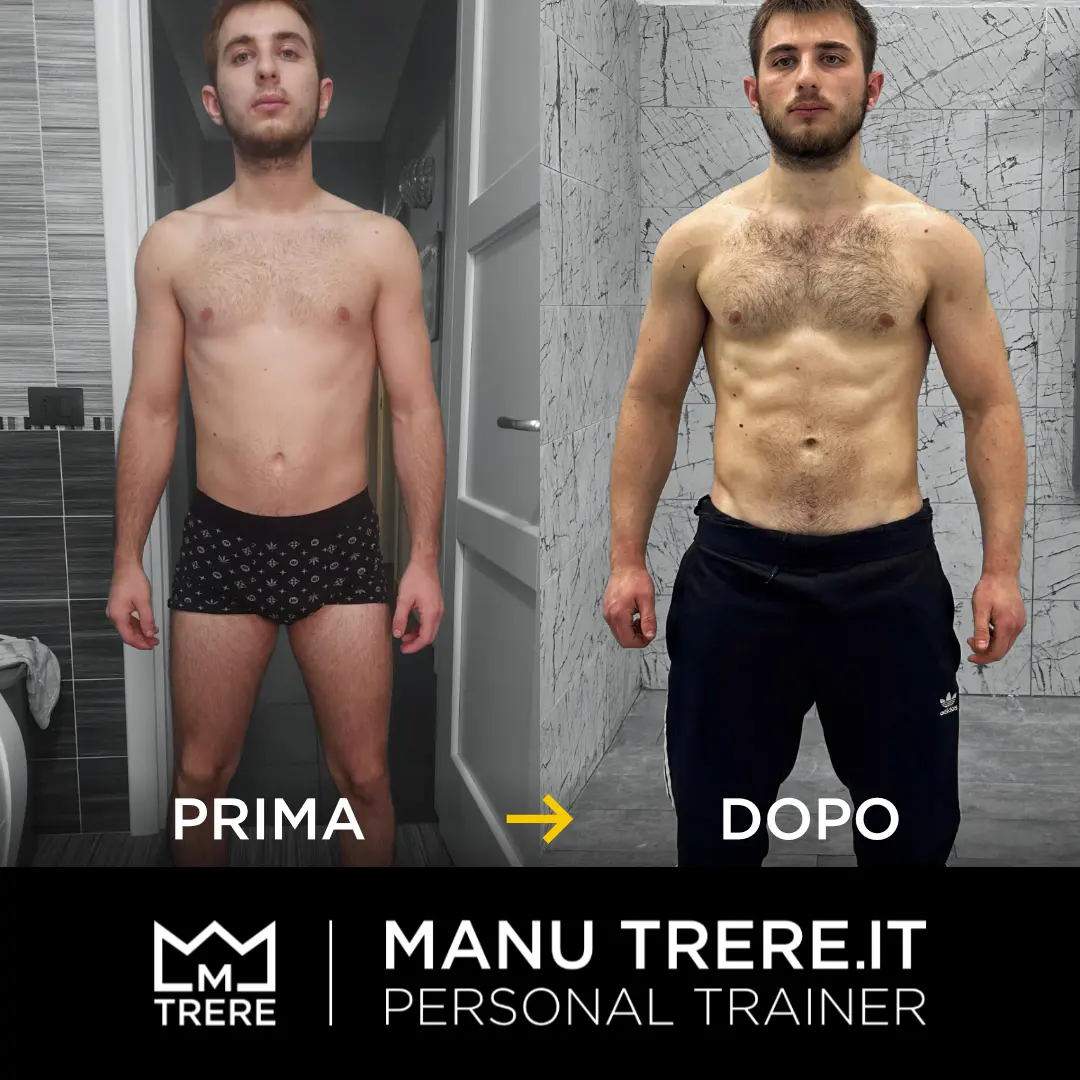 Coaching Online di Manu Trere, foto trasformazione cliente soddisfatto.