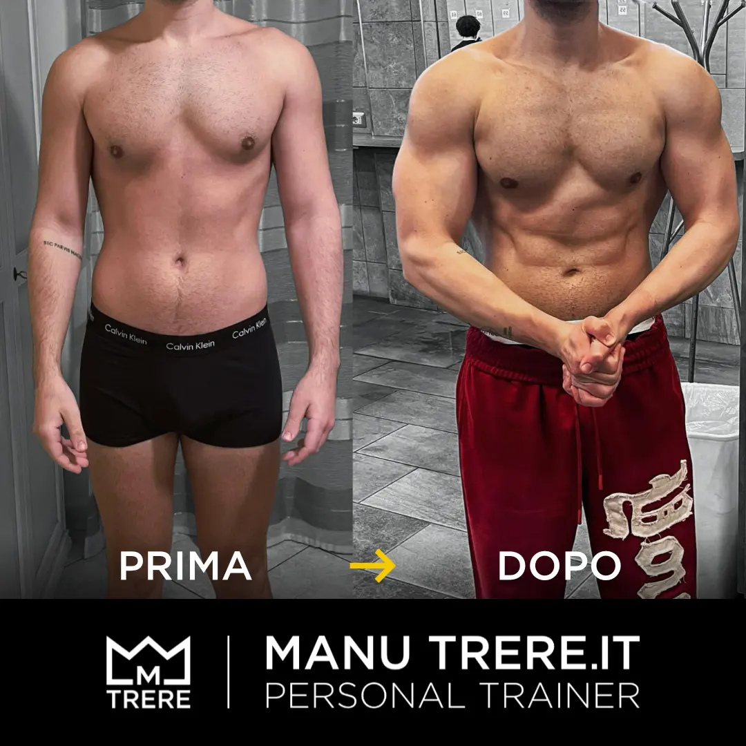 Coaching Online di Manu Trere, foto trasformazione cliente soddisfatto.