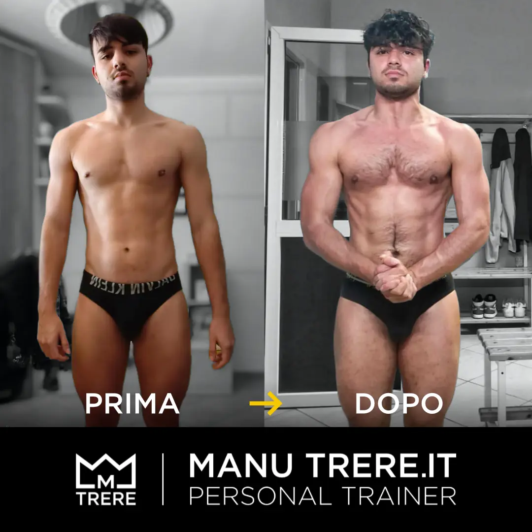 Coaching Online di Manu Trere, foto trasformazione cliente soddisfatto.