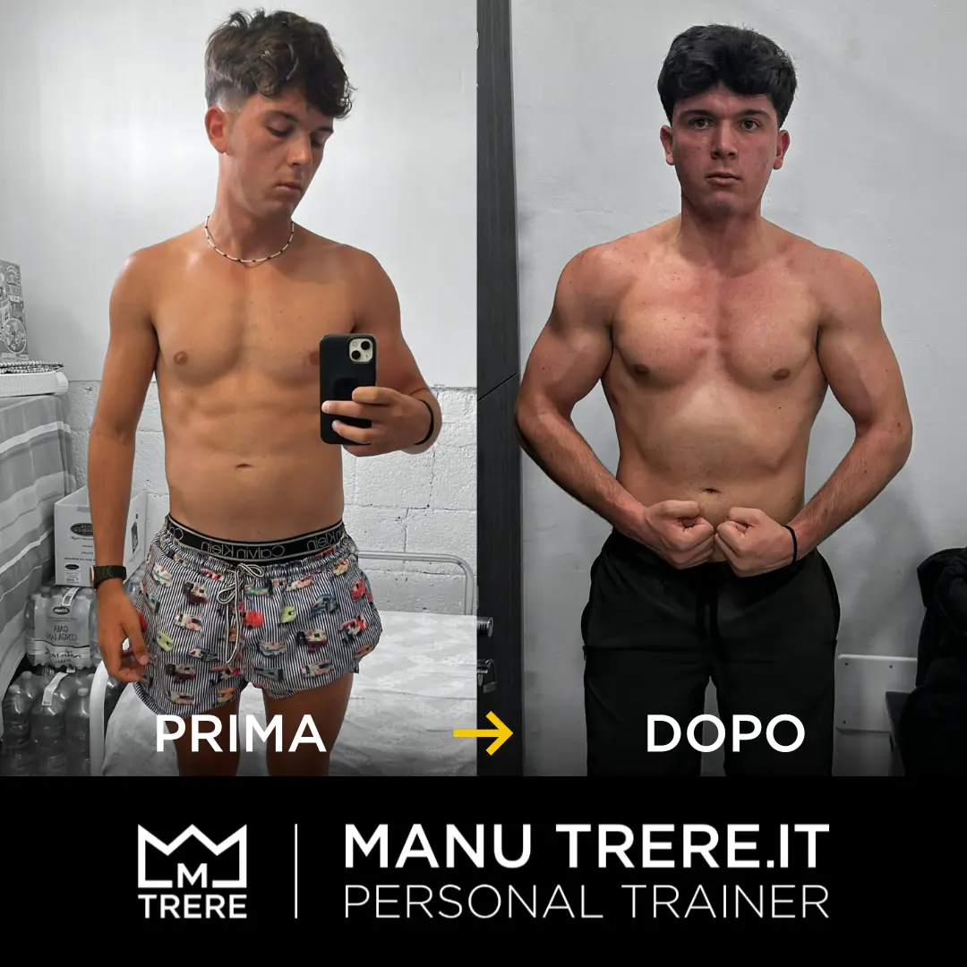 Coaching Online di Manu Trere, foto trasformazione cliente soddisfatto.