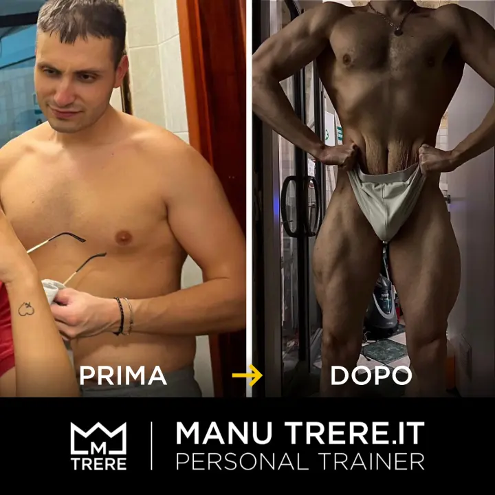 Coaching Online di Manu Trere, foto trasformazione cliente soddisfatto.