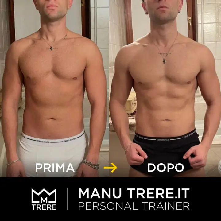 Coaching Online di Manu Trere, foto trasformazione cliente soddisfatto.