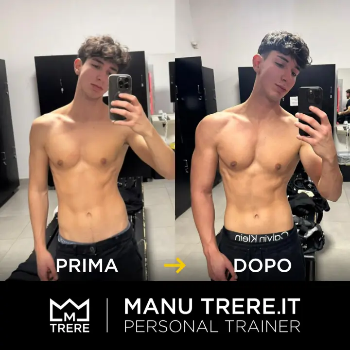 Coaching Online di Manu Trere, foto trasformazione cliente soddisfatto.