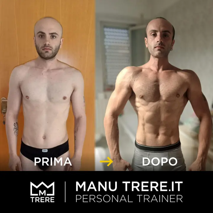 Coaching Online di Manu Trere, foto trasformazione cliente soddisfatto.