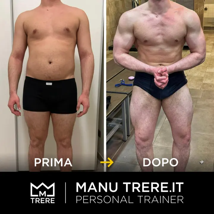 Coaching Online di Manu Trere, foto trasformazione cliente soddisfatto.